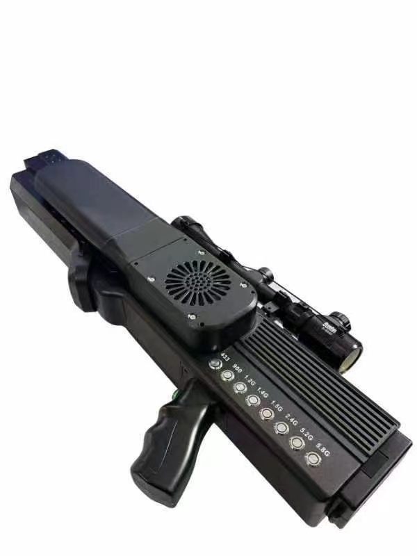  龙亭手持便携式枪型低空防御反制八通道