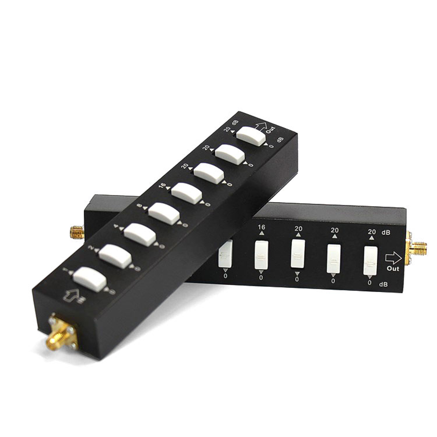  龙亭步进可调衰减器SMA接口或N型接口0-90DB可调可选